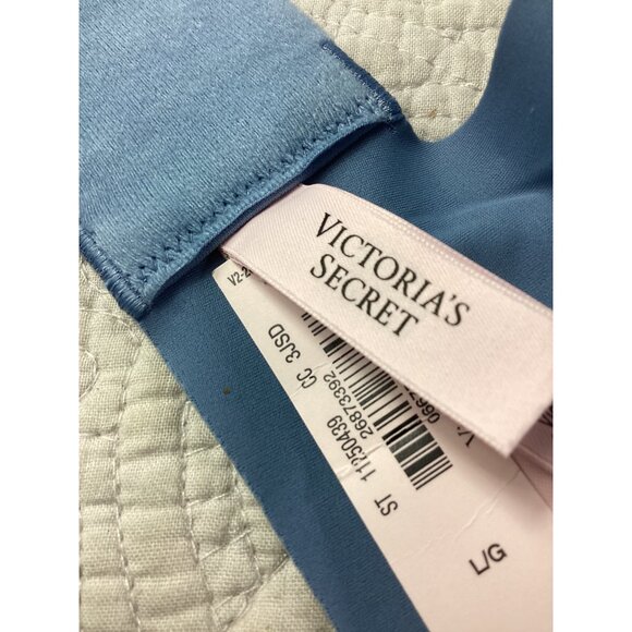 Victorias Secret Lightly Lined Blue Bralette Bra*38B Adj Straps*NWT*Retails $40 - Picture 8 of 10
